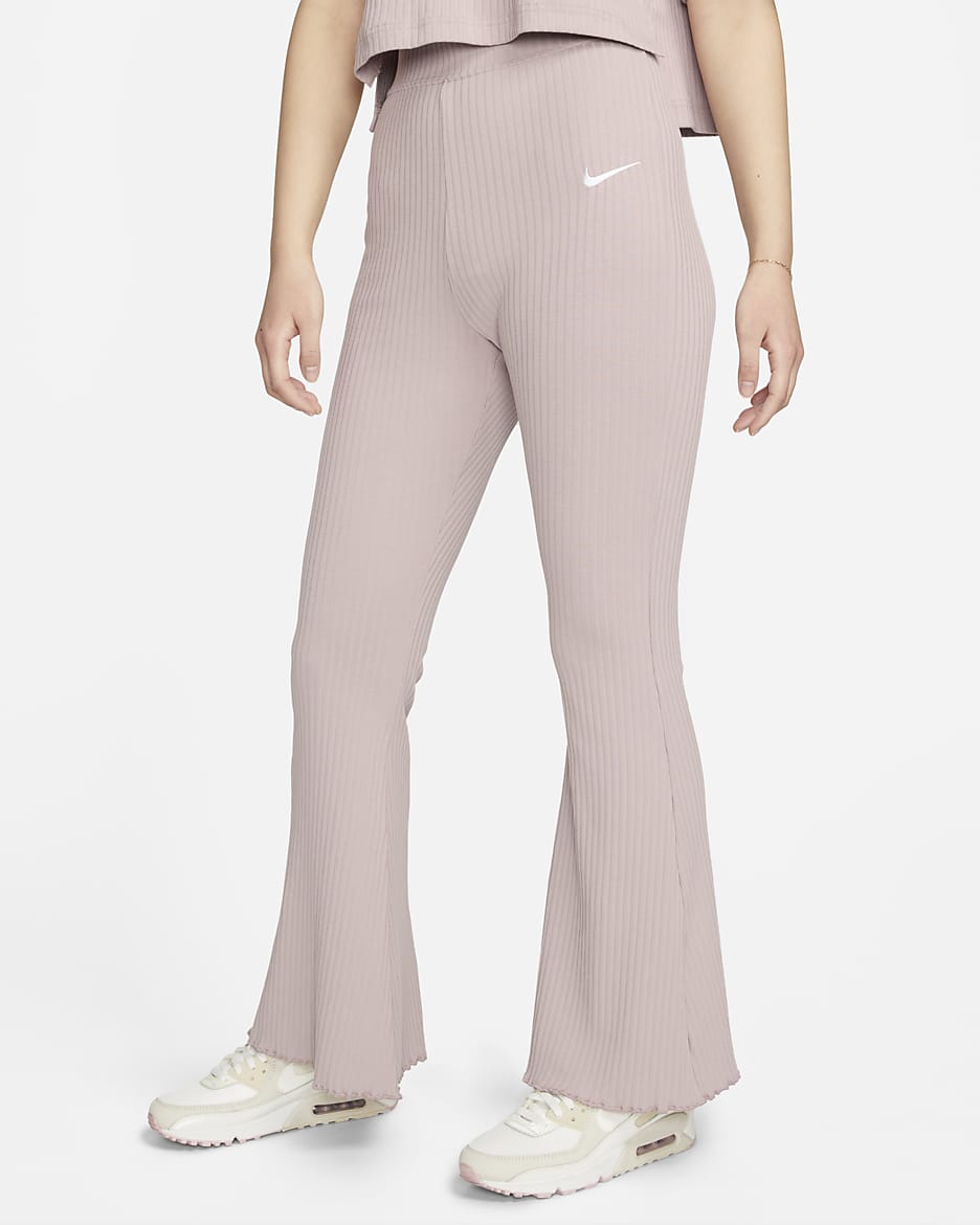 Nike fashion bell bottom pants